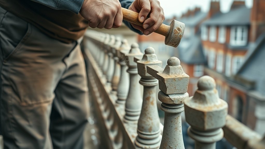 Balustrade Repair St John's Wood