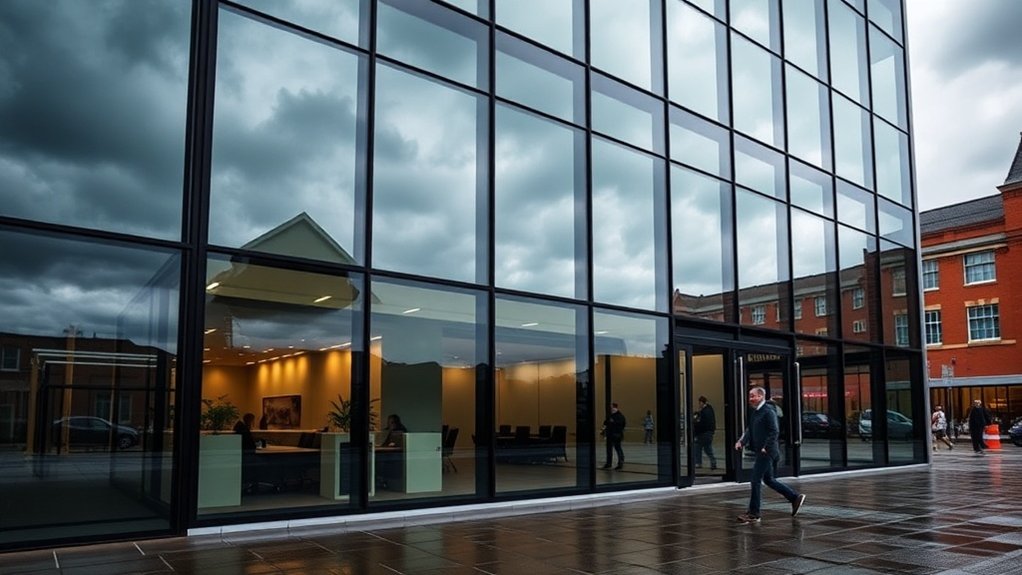 Commercial Glazing Hamilton Terrace