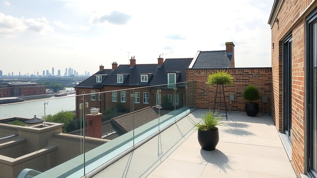 Frameless Glass Balustrades St John's Wood