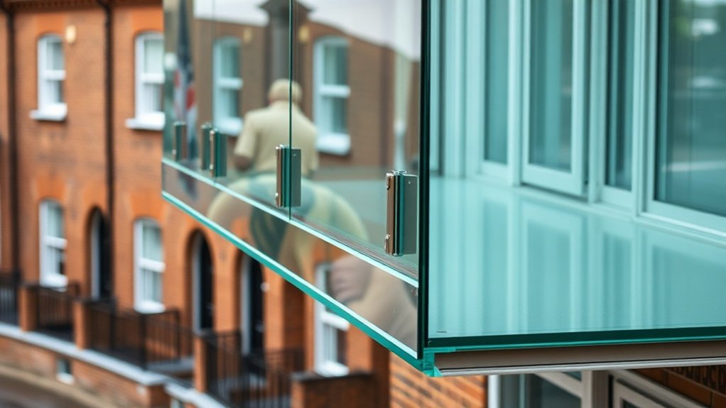 Glass Balcony Installation St John's Wood