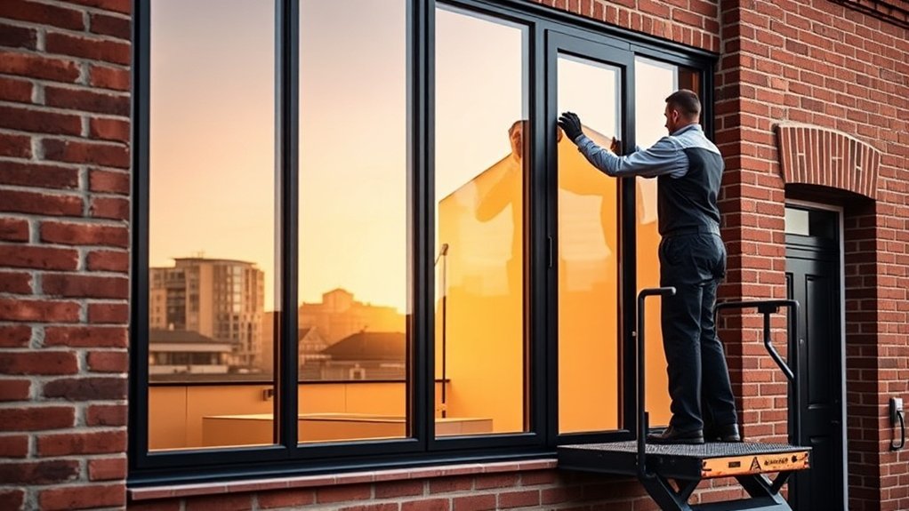 Glazier in Hamilton Terrace