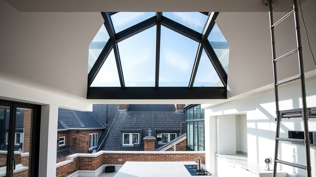 Roof Lantern Installation St John's Wood
