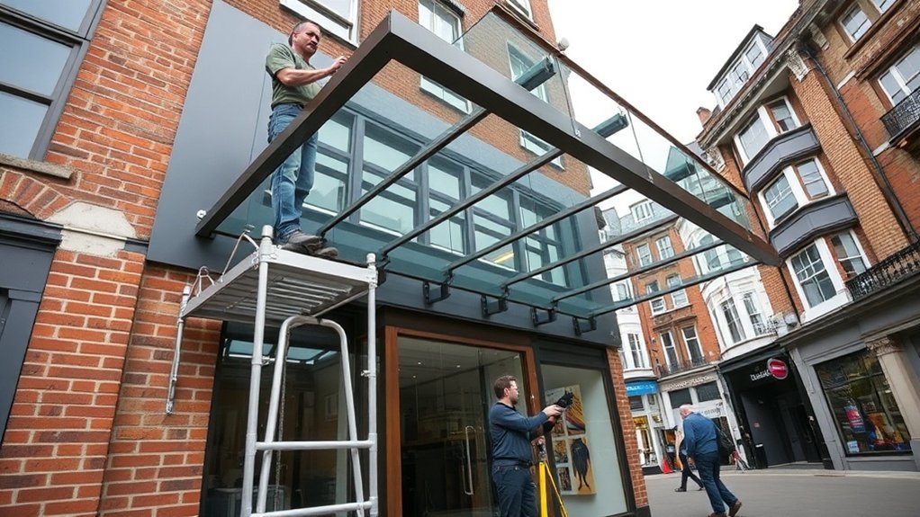 Shopfront Canopy St John's Wood