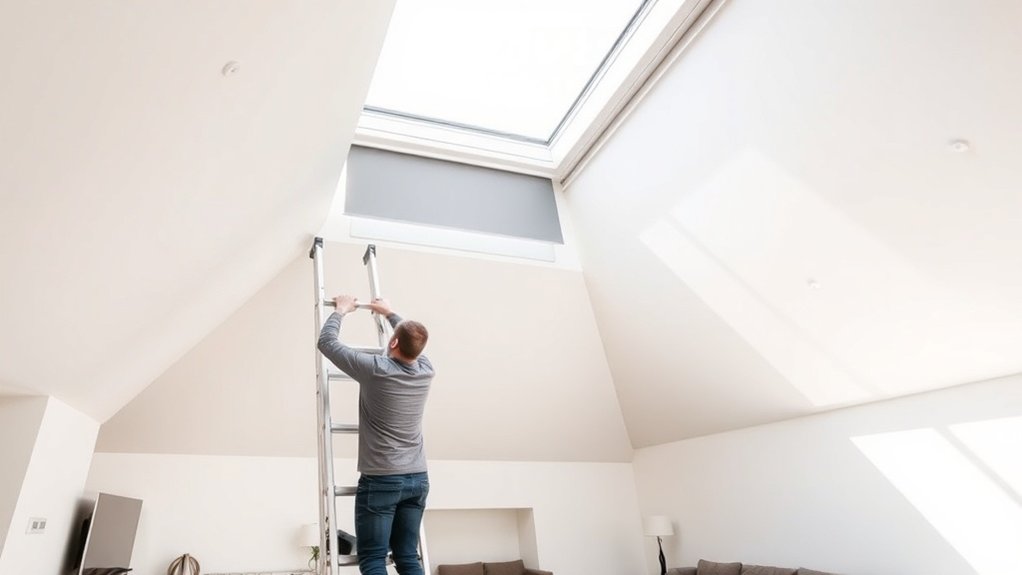 Skylight Blinds Installation St John's Wood