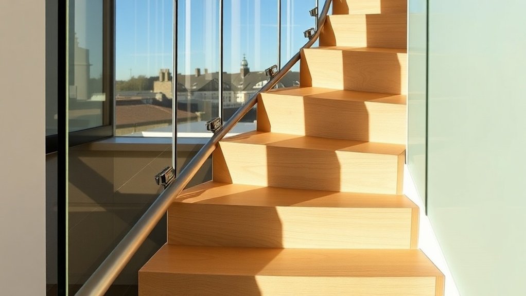 Staircase Glass Panels St John's Wood